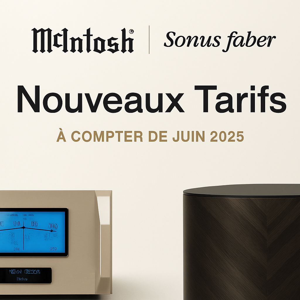 High-End Audio Price Surge: McIntosh and Sonus Faber Set to Rise 15% in June 2025