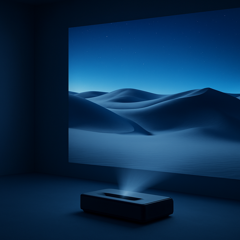 Mejora tu cine en casa: proyector láser Xiaomi Mi 4K a mitad de precio