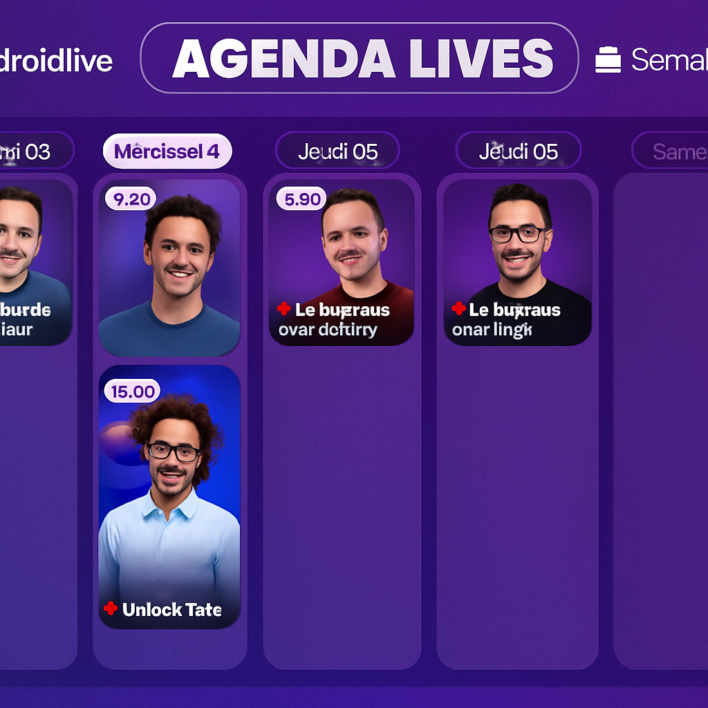 Get Ready for Frandroid’s Twitch Extravaganza: Your Weekly Live Tech Lineup